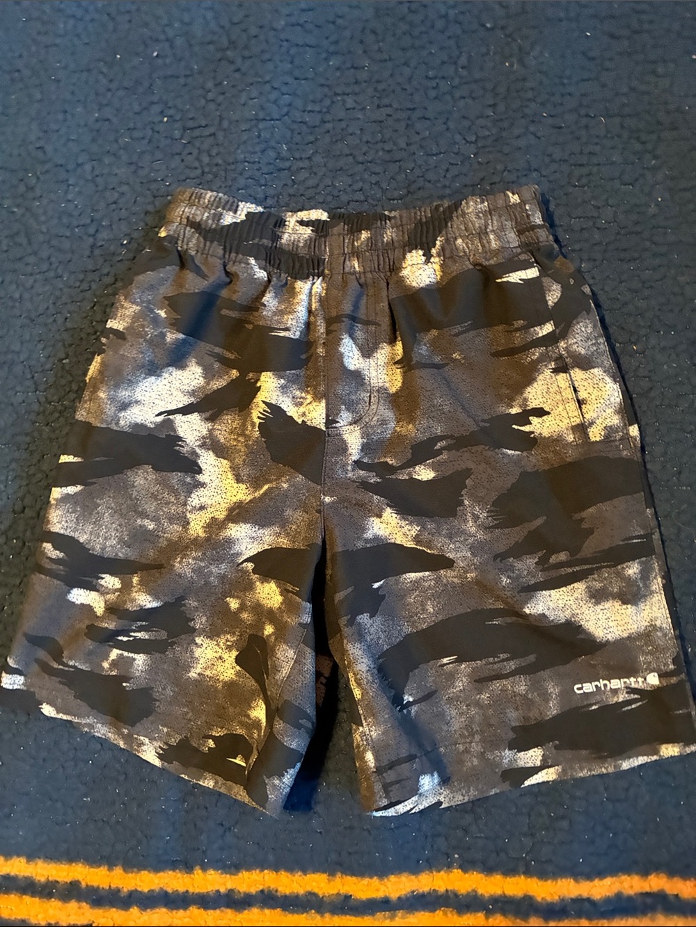 Carhartt Black and gray Camo Performance Shorts